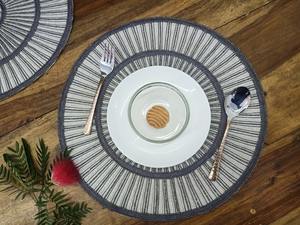 Luxury Seed Beads Embroidery Placemats-Eco-Friendly Handmade Customizable for Weddings & Home Decor - Product Image 5