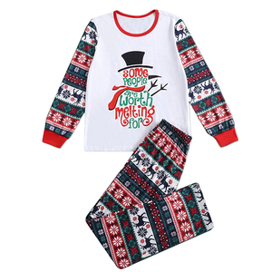 Premium <b>Women's</b> Milk Print Pyjama Set Long Sleeves Letter Graphic Comfortable Knitted Jersey Nightshirt <b>for</b> Winter Elastic Waist - Product Image 1