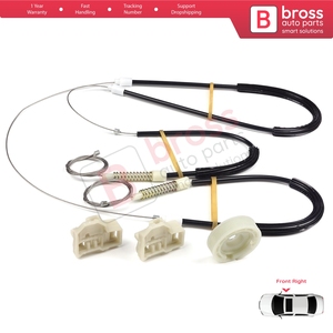 ชุดซ่อมมอเตอร์กระจกหน้าต่าง BWR243 สำหรับประตูหน้าขวา รถโปโล MK3 6N1 6N2 แฮทช์แบค ปี 1994-2001 4/5 ประตู 6N4837462 - Product Image 5