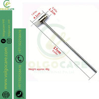 Stainless Steel Multi-functional Small Percussion Hammer Pointed Tip Professional High Grade CE Certified Neurological Hammer