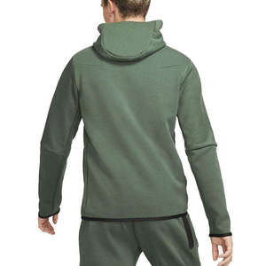 Jersey de lana de algodón de primera calidad para hombre, chándal con capucha, conjunto de pantalones de chándal de Color sólido, chándal transpirable estampado de verano - Product Image 3
