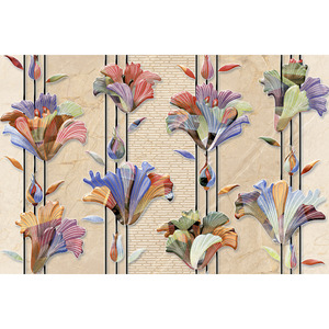 Qutone 300x450 8mm QI 9158 Finition brillante Carreaux muraux de salle de bain en céramique pour cuisine, chambre et hall directement du fabricant - Product Image 1