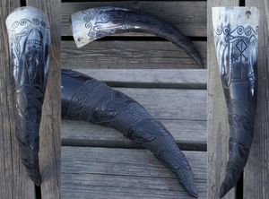 RITUAL Best Quality Natural Handmade Viking Drinking Horn with Best Quality Made by Export From India - Product Image 2