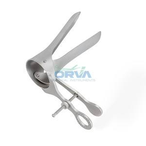 Conjunto de instrumentos superiores de fuente de alimentación Manual de espéculo Vaginal Collin de acero inoxidable alemán de alta calidad para Ginecología - Product Image 2