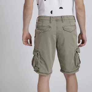 Shorts cargo décontractés pour hommes, multi-poches, été, plage, streetwear, coupe ample, shorts d'extérieur - Product Image 4