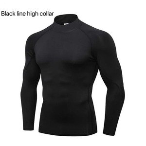 Print Compression Shirts <b>Men</b> <b>Swim</b> Rash Guards Short Sleeve Workout Surfing Workout Fitness <b>Top</b> - Product Image 5
