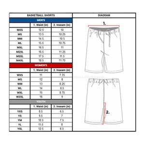 กางเกงบาสเก็ตบอลเอลีท 100% โพลีเอสเตอร์ ระบายอากาศได้ดี ป้องกันแบคทีเรีย ป้องกันรังสียูวี แห้งเร็ว ไซส์ใหญ่ แต่งลายด้านหน้า ปรับแต่งได้สำหรับทีม - Product Image 6