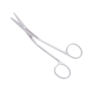 Ciseaux chirurgicaux angulaires Fomon de meilleure qualité Finition Dall Ciseaux de chirurgie à lame tranchante droite de 5.5 pouces - Product Image 1