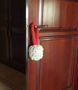 Fancy Rope Door <b>Stop</b> | protection | Door Handle protection - Product Image 2