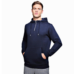 เสื้อสเวตเตอร์แบบสวมศีรษะผ้าคอตตอน100%,เสื้อฮู้ดพิมพ์ลายปักโลโก้สำหรับผู้ชาย - Product Image 1