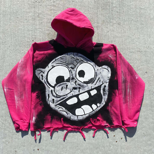 Sudaderas con Capucha para Hombre, Lavado Ácido, de Invierno, con Logotipo Personalizado y Diseño de Bolsillo, 100% Algodón, Transpirables y Ecológicas, de la Mejor Calidad de Fábrica - Product Image 4