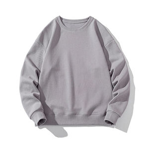 Sudadera de Cuello Redondo de Algodón de Alta Calidad 2026 - Sudadera Informal, Suave y Transpirable, Básica, Mezcla de Algodón - Product Image 4