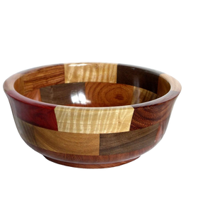 Ensemble de bols à légumes en bois de qualité supérieure à bas prix bols en bois pour servir de l'Inde - Product Image 4