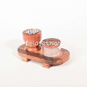 Caja de Regalo de Madera y Acrílico Eid Mubarak, la Más Vendida en Kuwait, Caja para Quemador de Bakhoor, Bolsa de Regalo, Juego de Bandejas para Servir de Bela Artisan - Product Image 4