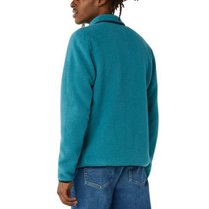 Wholesale Manufacturer Cheap Price Sherpa <b>Jackets</b> <b>for</b> <b>Men</b> <b>Men's</b> Personalized Hot Selling High Street Wear <b>Men</b> Sherpa <b>Jacket</b> - Product Image 2