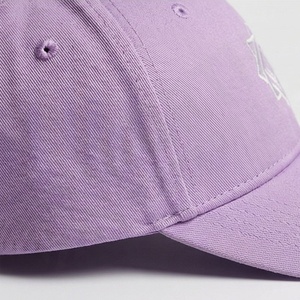 Gorra de Béisbol de Lujo con Diseño de Hojas a Rayas, Bordado 3D, Visera Curva Desgastada, 100% Algodón, Estilo Premium - Product Image 5