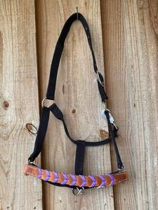 Harnais de cheval de haute qualité pour l'équitation western |   Licol en cuir de cheval, fait à la main, grossiste, fabricant, licol en cuir pour cheval - Product Image 3
