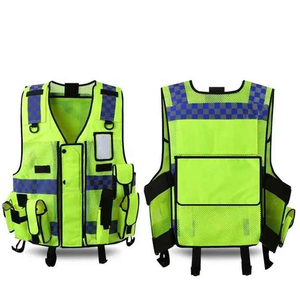 Wholesale High Visibility Security <b>Reflective</b> Safety Vest With Pocket Made in Best <b>Material</b> Safety Vests for Men - Product Image 3