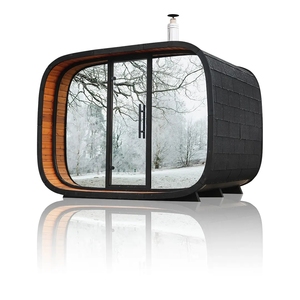 Sauna à vapeur extérieur de luxe pour 6 à 8 personnes + livraison gratuite - Product Image 1