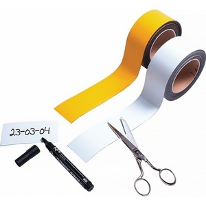 EICHNER 10 m Yellow Magnetic Office Adhesive <b>Tape</b> 20 mm Bandwidth - Product Image 3