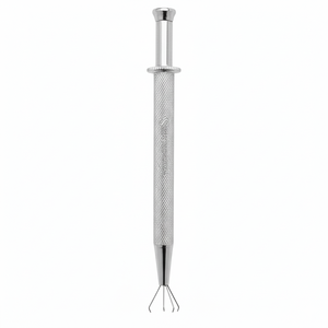 Herramienta Profesional para Perforaciones Corporales, Tubo Receptor de Acero Inoxidable, Autoclavable - Product Image 1