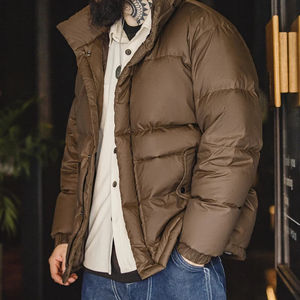 Chaquetas acolchadas de bombardero de invierno personalizadas para hombres, abrigos de plumón de talla grande para mujer con abrigos abullonados - Product Image 2