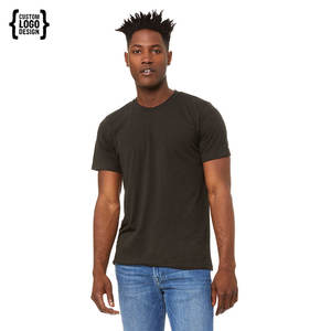 T-shirt décontracté à manches courtes pour homme, col rond, classique, en mélange de modal, uni - Product Image 4