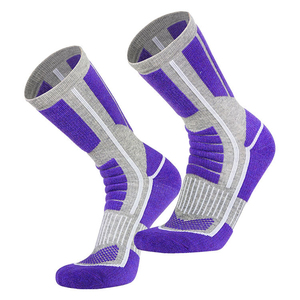 Calcetines térmicos de invierno para equipo, Material de algodón suave grueso, bordado personalizado para marcas de moda y deportes - Product Image 6