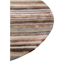 Acar Classic Striped Grey & Black <b>Hand</b> <b>Tufted</b> Wool & Viscose <b>Rug</b> TNQ-1359 Flat Weave Rectangle Jute <b>Rug</b> for Home Use for Hallway - Product Image 4