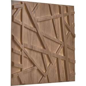 Handmade Modern Wood <b>Wall</b> Sculpture Tall Ripple Wooden <b>Wall</b> Panel Carved Texture Decorative Wooden Artwork <b>Wall</b> Hangings - Product Image 4