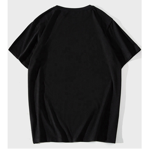 Vente en gros 100% coton 250G T-shirt de couleur unie délavé en microfibre T-shirt surdimensionné vintage à manches courtes pour hommes de grande taille - Product Image 2
