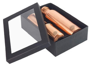 Top Selling Pure Copper <b>Water</b> <b>Bottle</b> with Lid Customized Shape and Size Available <b>for</b> <b>Gym</b> Workouts And Gift <b>Bottle</b>. - Product Image 6