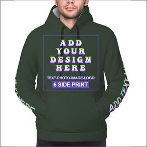 2024 Sudadera con capucha de diseño personalizado para hombre 500 Gsm Heavyweight Boxy Fit Cachemira sólida Terry Essentials de talla grande 3D otoño liso teñido - Product Image 1