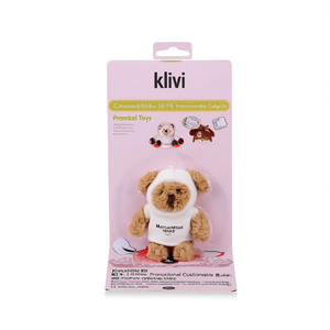 Orsacchiotto Personalizzato Klivi, Giocattolo Morbido Promozionale Personalizzabile - Product Image 2
