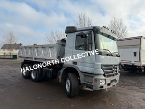 รถบรรทุกดัมพ์ดีเซล Mercedes Benz Actros 2644 ปี 2006 มือสอง ขับเคลื่อน 6x4 พวงมาลัยซ้าย กล้องมองหลัง รถบรรทุกสำหรับงานเหมือง - Product Image 5