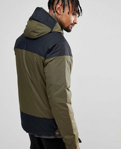 Nueva llegada de chándal deportivo con logotipo personalizado cómodo al aire libre a prueba de viento con Capucha con forro calentado rompevientos para hombres - Product Image 3