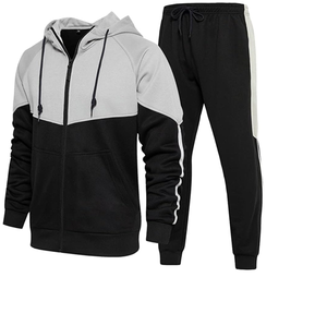Chándal de hombre casual con cremallera completa para correr Fabricante y exportador - Product Image 1