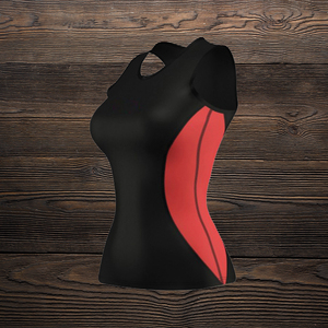 เสื้อรัดกล้ามเนื้อสำหรับออกกำลังกาย ระบายอากาศได้ดี สำหรับผู้หญิง เหมาะสำหรับฟิตเนส เพาะกาย และการออกกำลังกายทั่วไป - Product Image 3