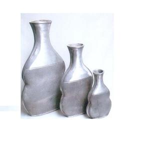 Décoration d'intérieur, vases à fleurs en métal, décoration de table, décoration d'intérieur de luxe artisanale, vases en métal faits à la main, vase à fleurs élégant - Product Image 6