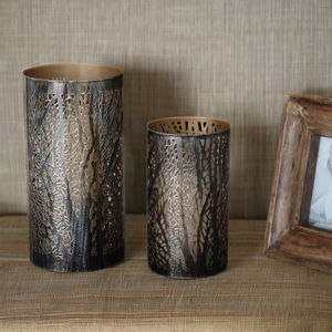 Hot Selling <b>Set</b> of 2 Handmade Customized Black Metal Votive Holder <b>Candle</b> Stand Unique Home Decorative Item for Christmas Easter - Product Image 4