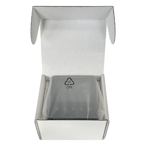 Termostato Smallart T3055.31B HVAC, válvula moduladora de ventilador táctil de 3 velocidades, 24V AC/DC Modbus RTU, bobina de ventilador negra montada al ras - Product Image 4