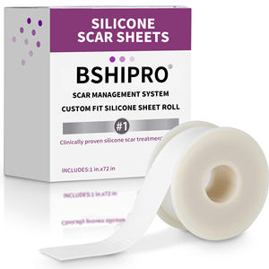 Feuilles de silicone de qualité médicale BSHIPRO au collagène et vitamine E pour la réduction rapide des cicatrices de césarienne, des brûlures, des marques d'acné et des chéloïdes - Product Image 1