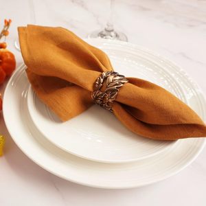 Rond de serviette en métal en acier inoxydable poli en forme d'araignée adapté aux restaurants raffinés événements de banquet de luxe - Product Image 3