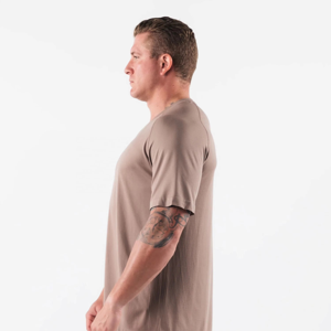 Factory Price Men's Round Neck <b>T</b> <b>Shirt</b> Short Sleeve Basic Casual Wear Cotton Polyester <b>Raglan</b> Sleeve <b>T</b> <b>Shirt</b> - Product Image 5