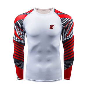 Camisetas de Compresión Personalizadas con Tu Propio Logotipo para Hombre, Camisetas de Compresión de Secado Rápido de Manga Larga para Hombre - Product Image 1