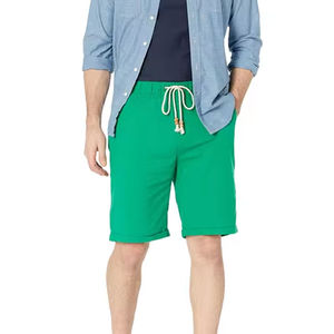 Short de survêtement à logo personnalisé de haute qualité pour hommes 100% coton French Terry Solid Pattern Jogger Fitness Shorts Workout Running Canvas - Product Image 1