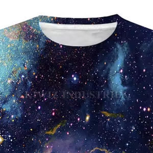 เสื้อยืดพิมพ์ลายการระเหิดผ้าฝ้ายโพลีเอสเตอร์เสื้อยืดพิมพ์ลาย2024 - Product Image 4