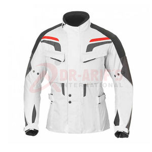 Blouson de moto de randonnée imperméable avec logo personnalisé Blouson de moto de randonnée Cordura imperméable à l'eau Équipement d'équitation d'aventure - Product Image 5