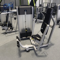 Máquina de Press de Pecho Vertical Comercial con Pila de Pesas de 100 kg, Equipo de Entrenamiento de Fuerza para Pecho Sentado para Gimnasio