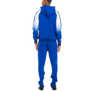 MOVATEXTILES New Arrival Sun Faded Men Joggers <b>Sweatpants</b> and Hoodie Set Distressed Two Piece Tracksuits Made in Pakistan - Product Image 4